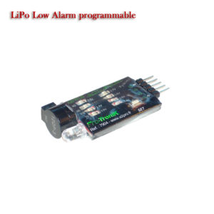 LiPo Low Alarm programmable