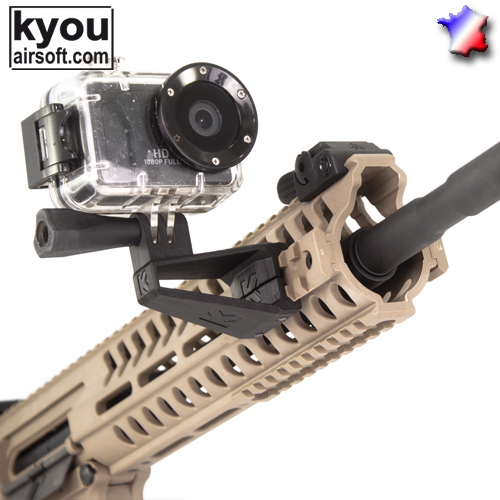 Support GoPro airsoft Side mounting rail for GOPRO Kyou Airsoft