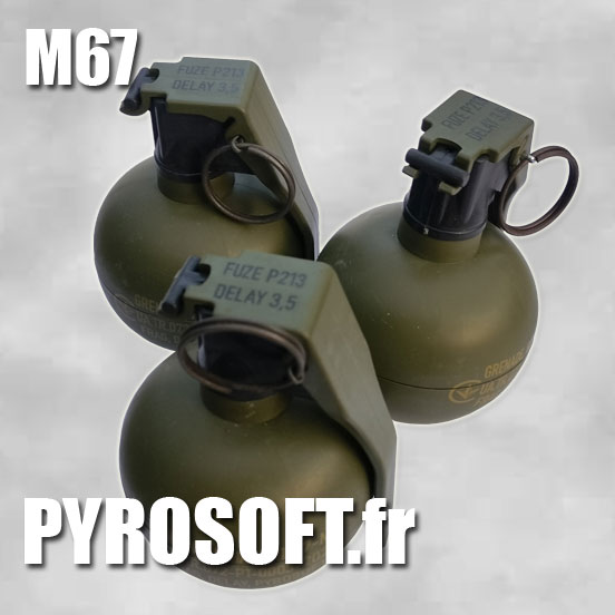 Les grenade milsim pour l'airsoft ou le paintball